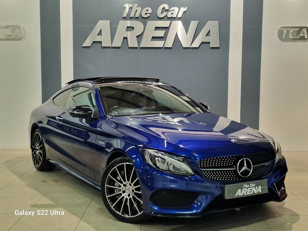 Compare Mercedes-Benz C Class Coupe FY18NHO Blue
