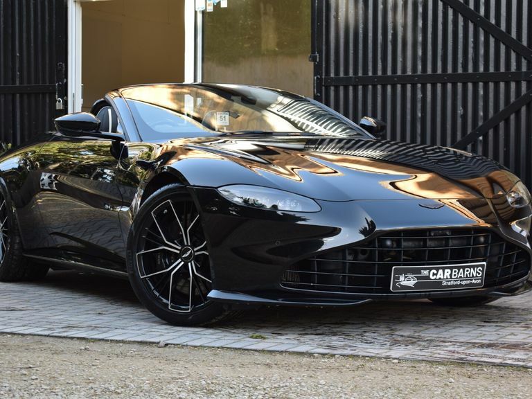 Aston Martin Vantage V8 Roadster Black #1