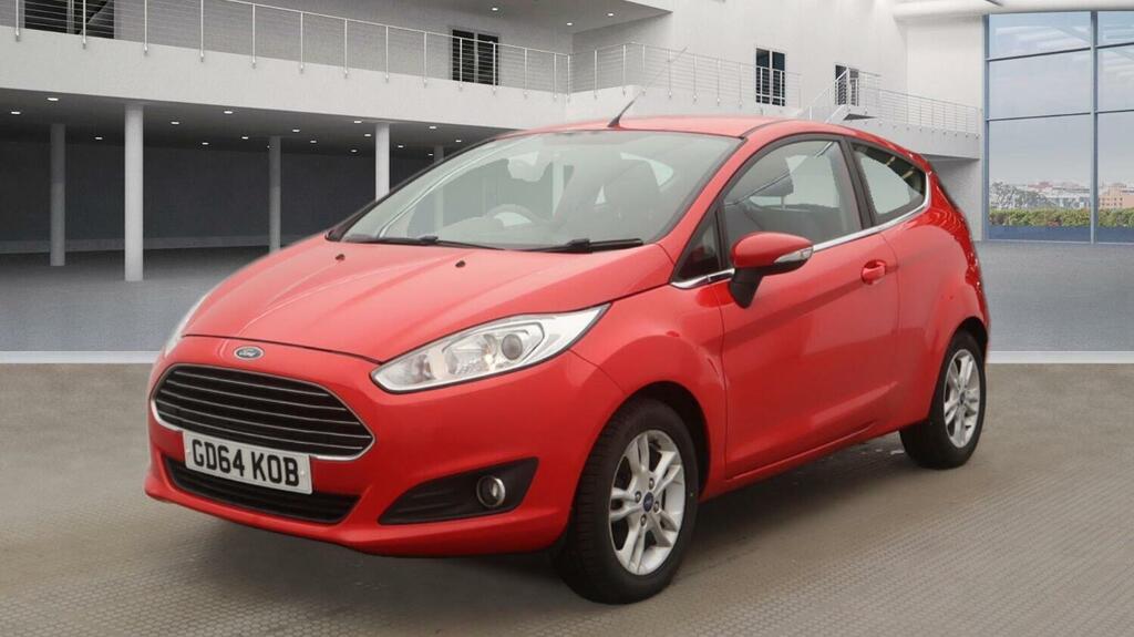 Compare Ford Fiesta Hatchback GD64KOB Red