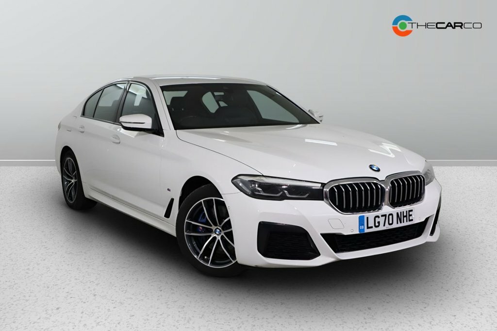 Compare BMW 5 Series 2.0 530E M Sport 289 Bhp LG70NHE White