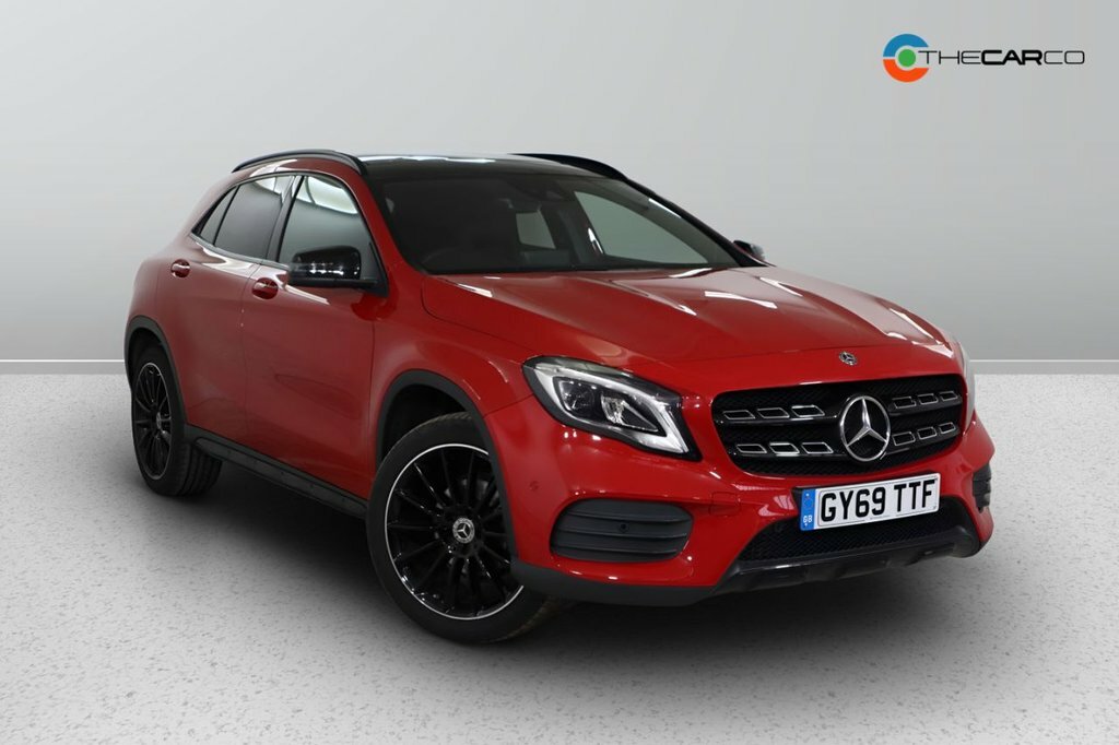 Compare Mercedes-Benz GLA Class 1.6 Gla 200 Amg Line Edition Plus 155 Bhp GY69TTF Red
