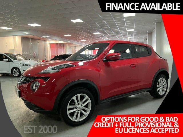 Compare Nissan Juke 1.5L N-connecta Dci 110 Bhp DS17HGP Red