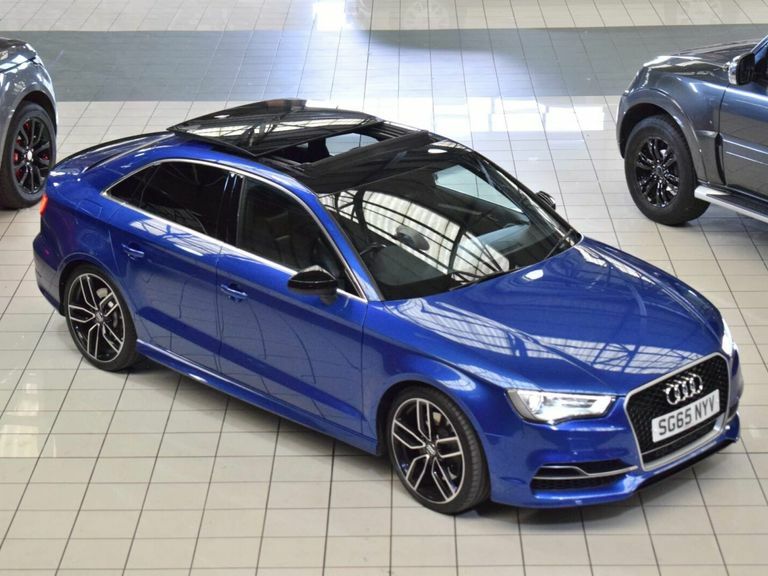 Compare Audi A3 S3 Quattro SG65NYV Blue