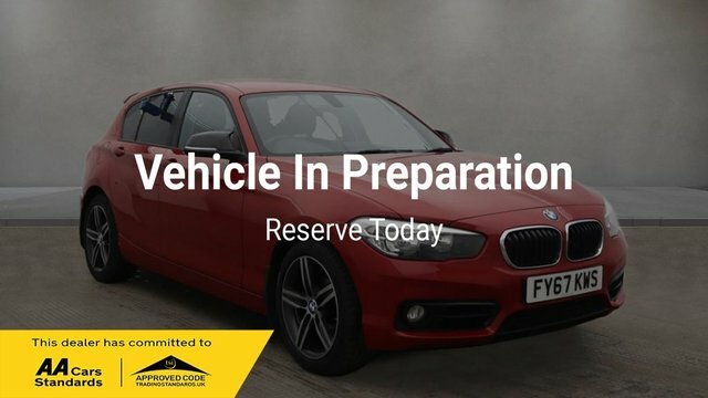 Compare BMW 1 Series 118D Sport FY67KWS Red