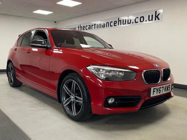 Compare BMW 1 Series 118D Sport FY67KWS Red
