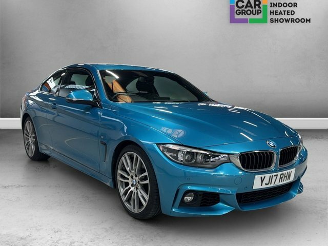 Compare BMW 4 Series 2.0 430I M Sport 248 Bhp YJ17RHW Blue