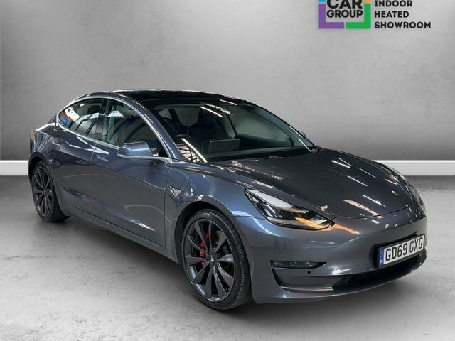 Compare Tesla Model 3 Performance Awd 483 Bhp GD69GXG Grey