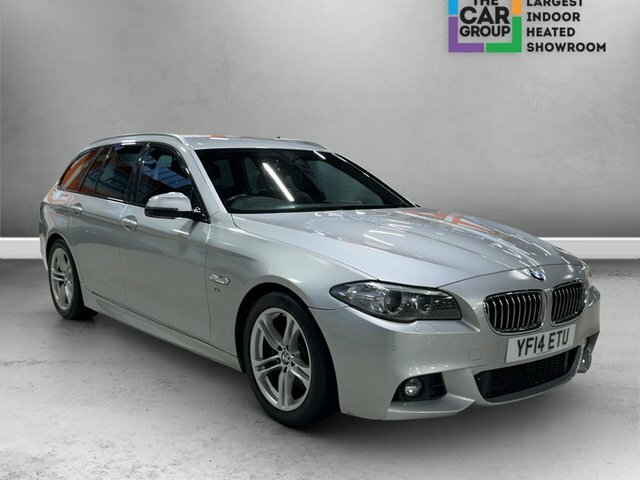 Compare BMW 5 Series 520D M Sport Touring YF14ETU Silver