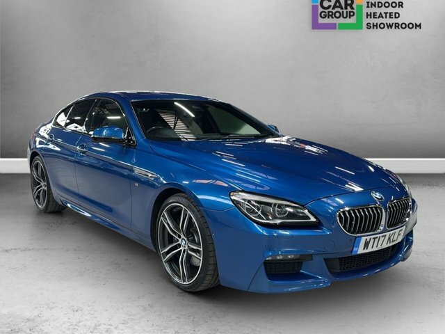 Compare BMW 6 Series Gran Coupe 3.0 640D M Sport Gran Coupe 309 Bhp WT17KLF Blue