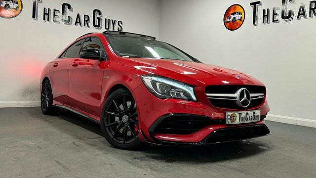 Compare Mercedes-Benz CLA Class Coupe BN67PYZ Red
