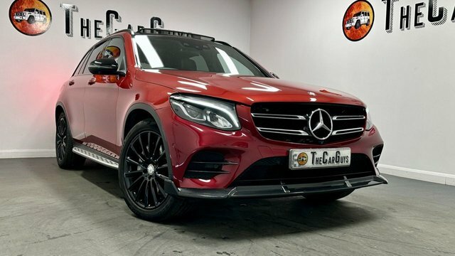 Compare Mercedes-Benz GLC Class Estate BA16KFC Red