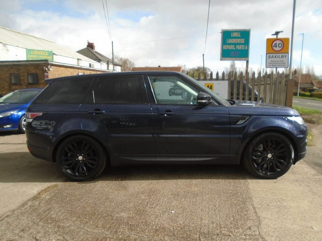 Compare Land Rover Range Rover Sport Hse Dynamic OU64YZG Blue