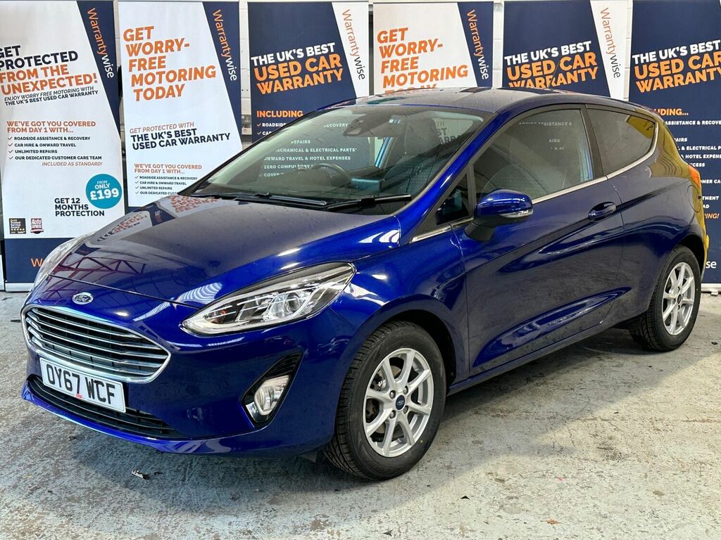 Compare Ford Fiesta Hatchback 1.1 OY67WCF Blue
