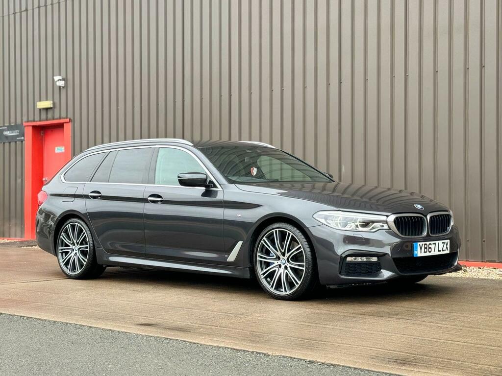 Compare BMW 5 Series Estate 3.0 530D Xdrive M Sport Touring 2018 YB67LZX Grey