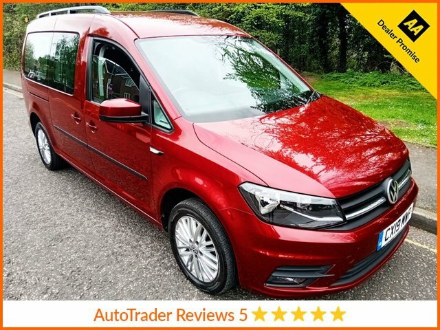 Compare Volkswagen Caddy Life 2.0 C20 Life Tdi 101 Bhp.7 6V CX19MWP Red