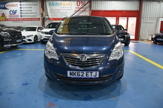 Compare Vauxhall Meriva 1.4 Se 99 Bhp MK62ETJ Blue