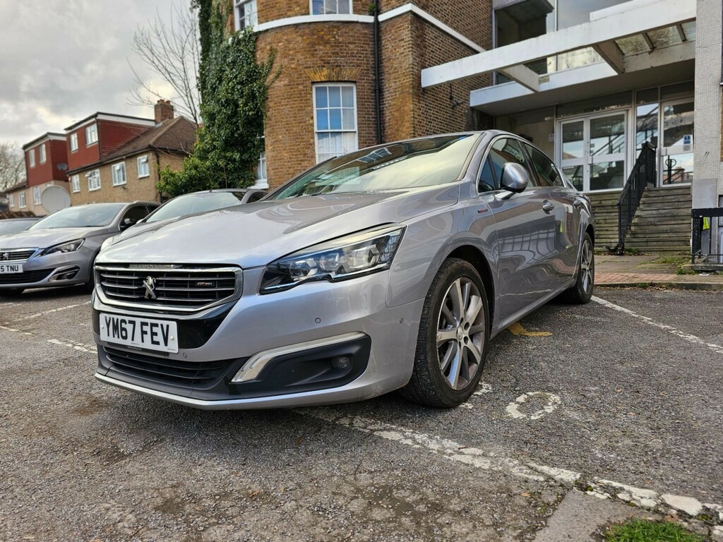 Compare Peugeot 508 2.0 Bluehdi Gt Line Saloon YM67FEV Grey