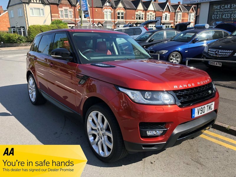 Compare Land Rover Range Rover Sport Sdv6 Hse Dynamic V90TMC Red