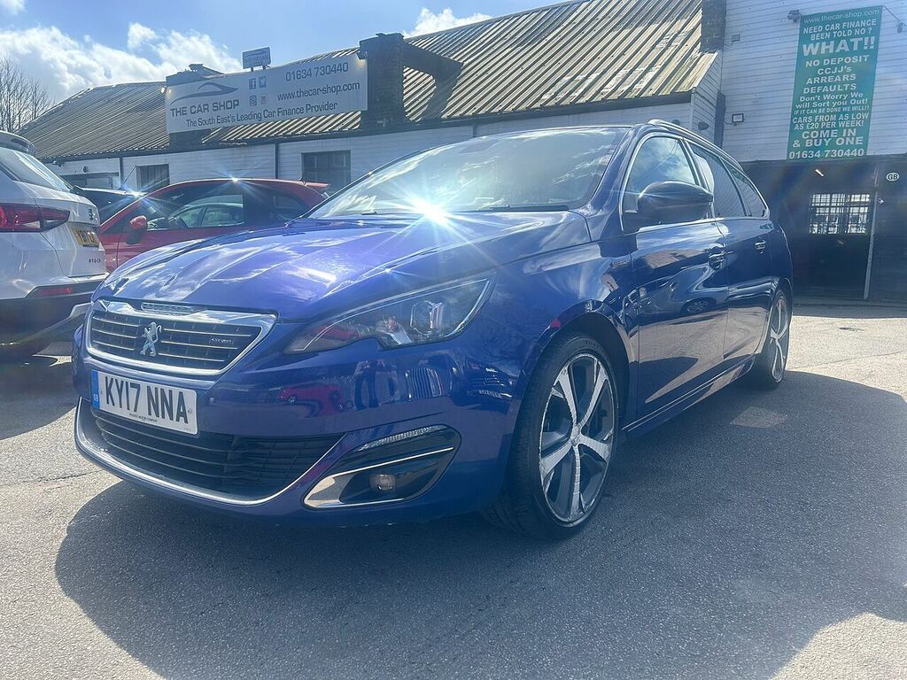 Compare Peugeot 308 SW Bluehdi Gt Line KY17NNA Blue
