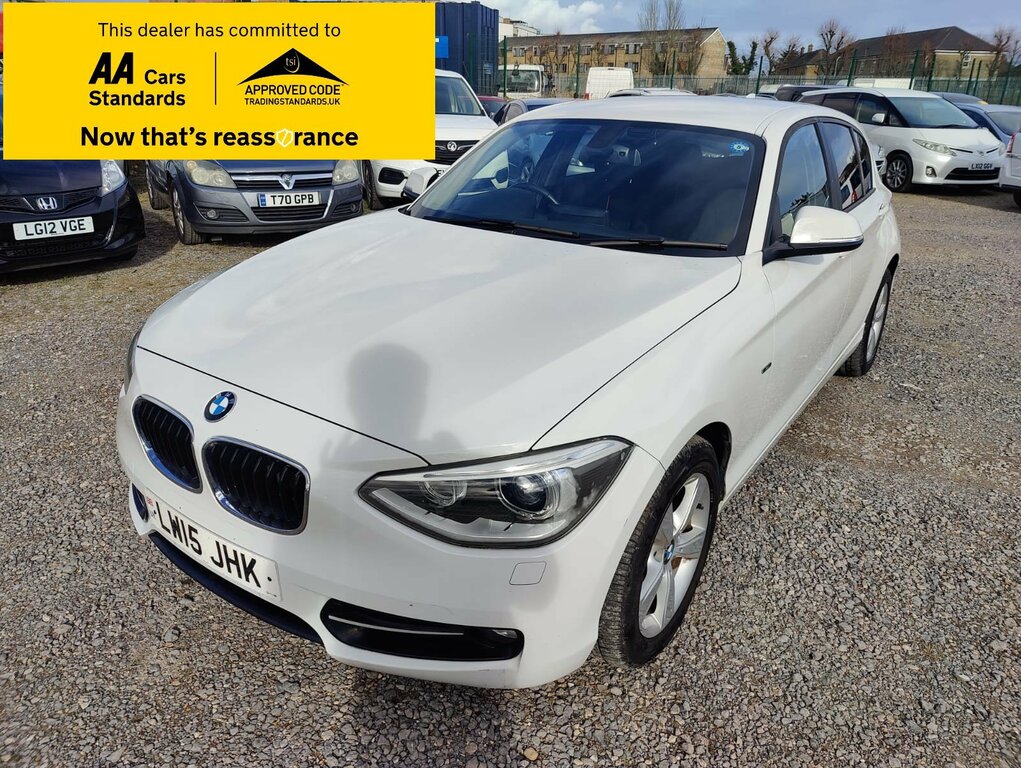 Compare BMW 1 Series 2015 Bmw 1-Seriesnbsp1.6 116I Se Euro 6 Ss LW15JHK White