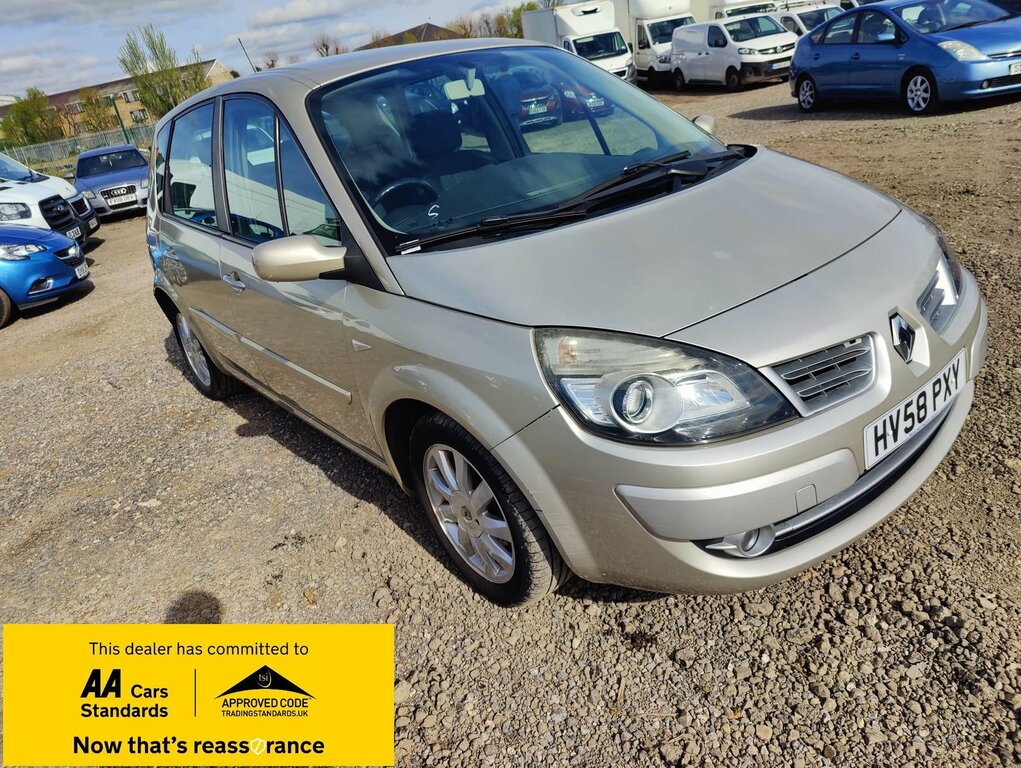 Compare Renault Scenic Dynamique HV58PXY Gold