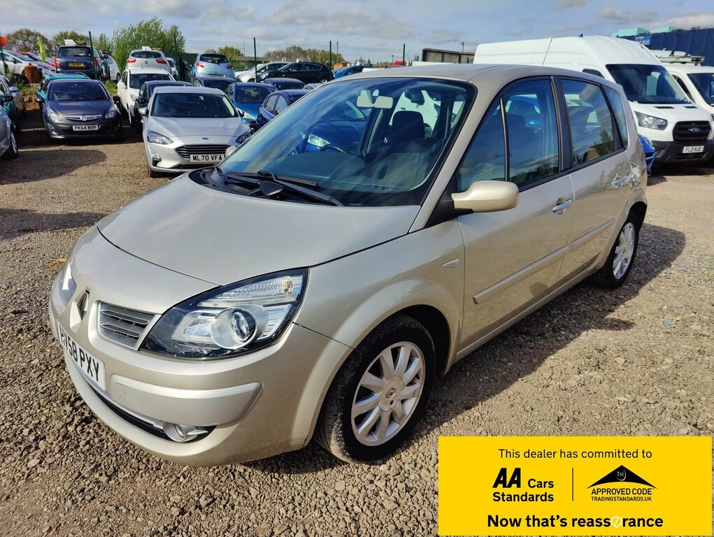 Compare Renault Scenic Dynamique HV58PXY Gold