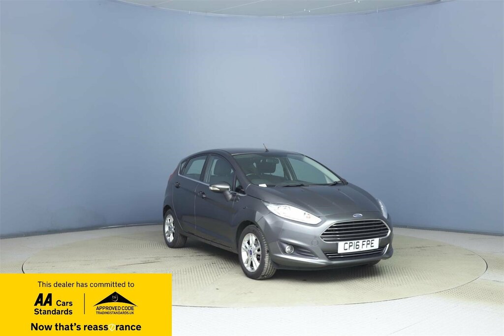 Compare Ford Fiesta 2016 Ford Fiestanbsp1.0t Ecoboost Zetec Powershif CP16FPE Grey