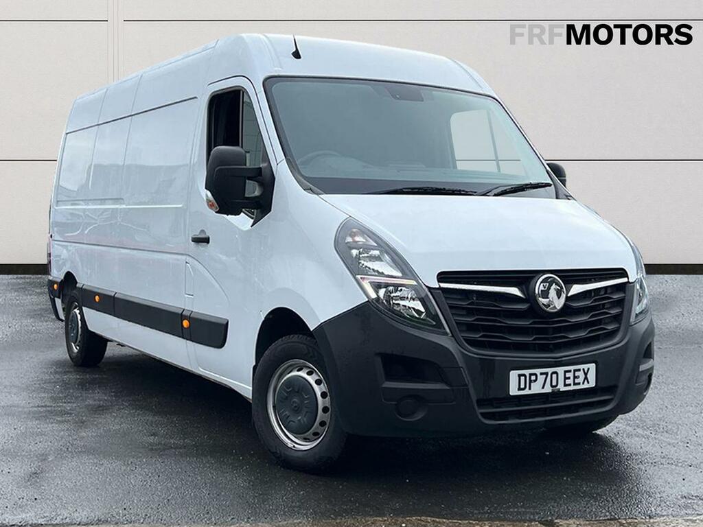 Compare Vauxhall Movano 3500 L3 Fwd 2.3 Turbo D 135Ps H2 Van DP70EEX White