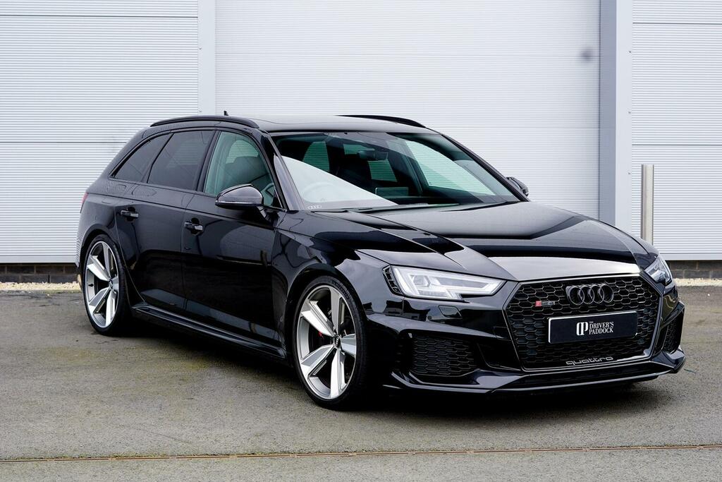 Compare Audi RS4 Estate BF19MWA Black