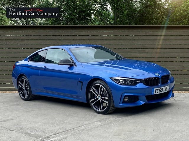 Compare BMW 4 Series 3.0 430D Xdrive M Sport 255 Bhp YC69LRJ Blue