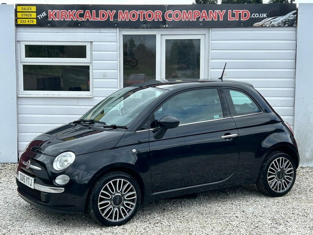 Compare Fiat 500 1.2 Cult Leather Heated Seats Pan Roof SD15YTJ Black