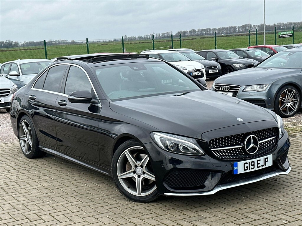 Compare Mercedes-Benz C Class Saloon G19EJP Black