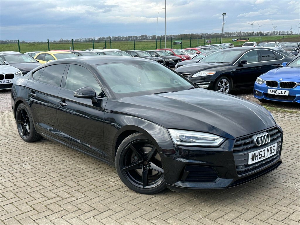 Compare Audi A5 Hatchback WH53YBS Black