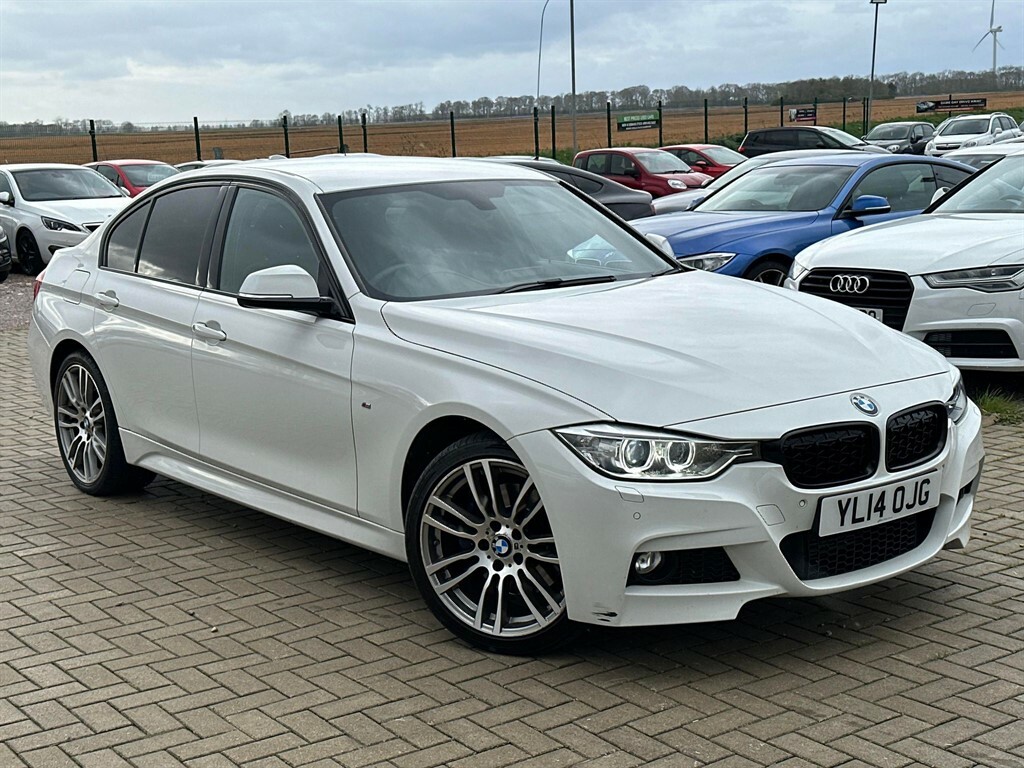 Compare BMW 3 Series Saloon YL14OJG White