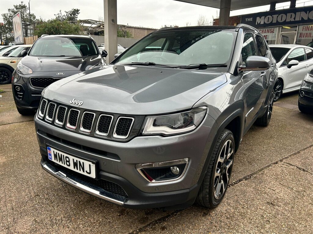 Jeep Compass 1.4T Multiairii Limited 4Wd Euro 6 Ss Grey #1
