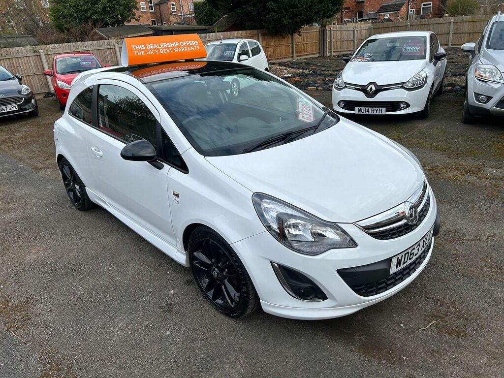 Compare Vauxhall Corsa Corsa Limited Edition WD63XLL White