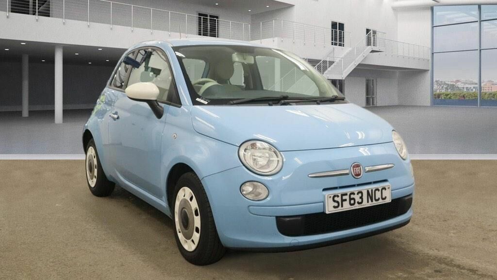 Compare Fiat 500 Hatchback 1.2 Colour Therapy Euro 5 Ss 201 SF63NCC Blue
