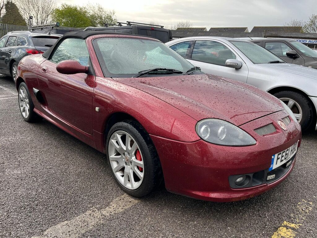 Compare MG MGTF Convertible 1.8 201161 FE61HBO Red