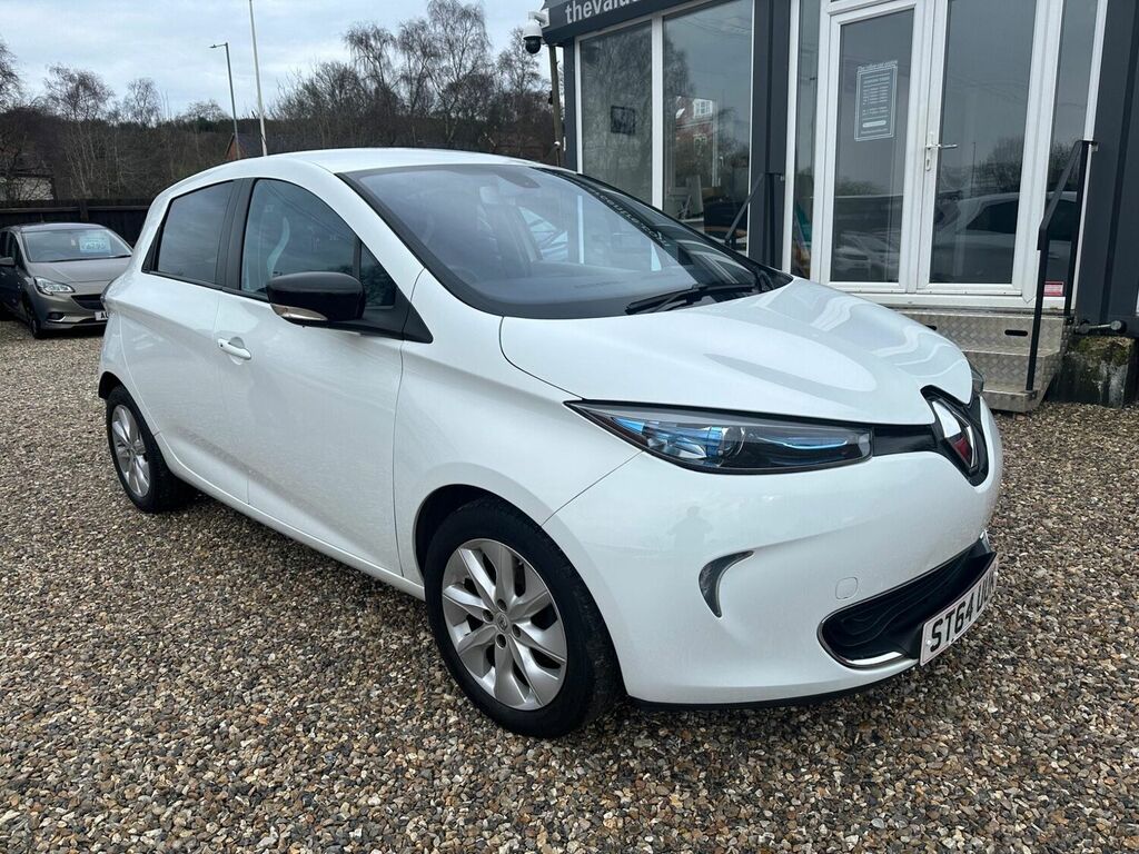 Compare Renault Zoe Hatchback 22Kwh Dynamique Intens Battery ST64UUK White