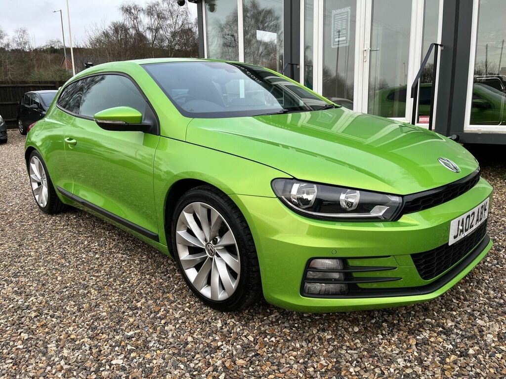 Compare Volkswagen Scirocco Hatchback 1.4 Tsi Bluemotion Tech Gt Euro 6 Ss JA02ABY Green