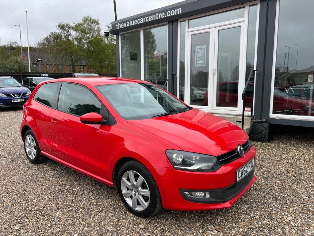 Compare Volkswagen Polo Hatchback 1.2 Match Euro 5 201362 CA62PXL Red