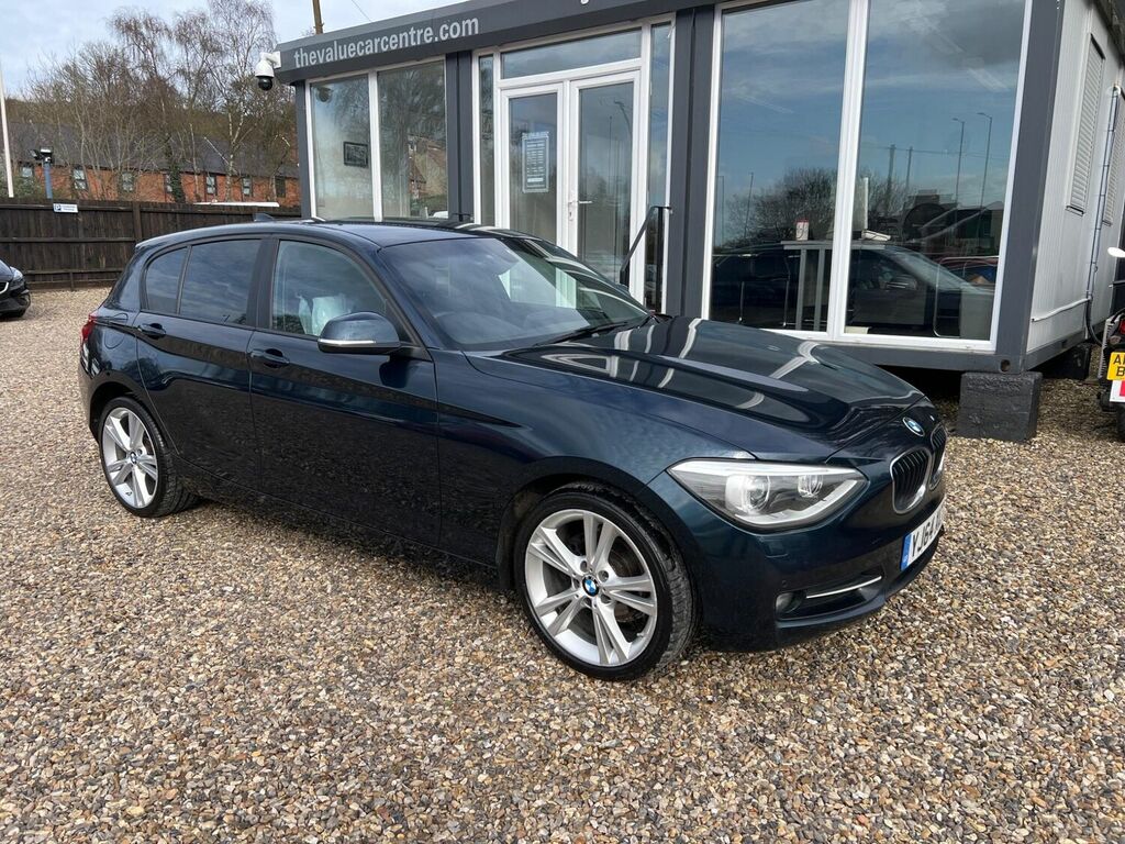 Compare BMW 1 Series Hatchback 2.0 118D Sport Euro 5 Ss 201464 YJ64XCT Blue
