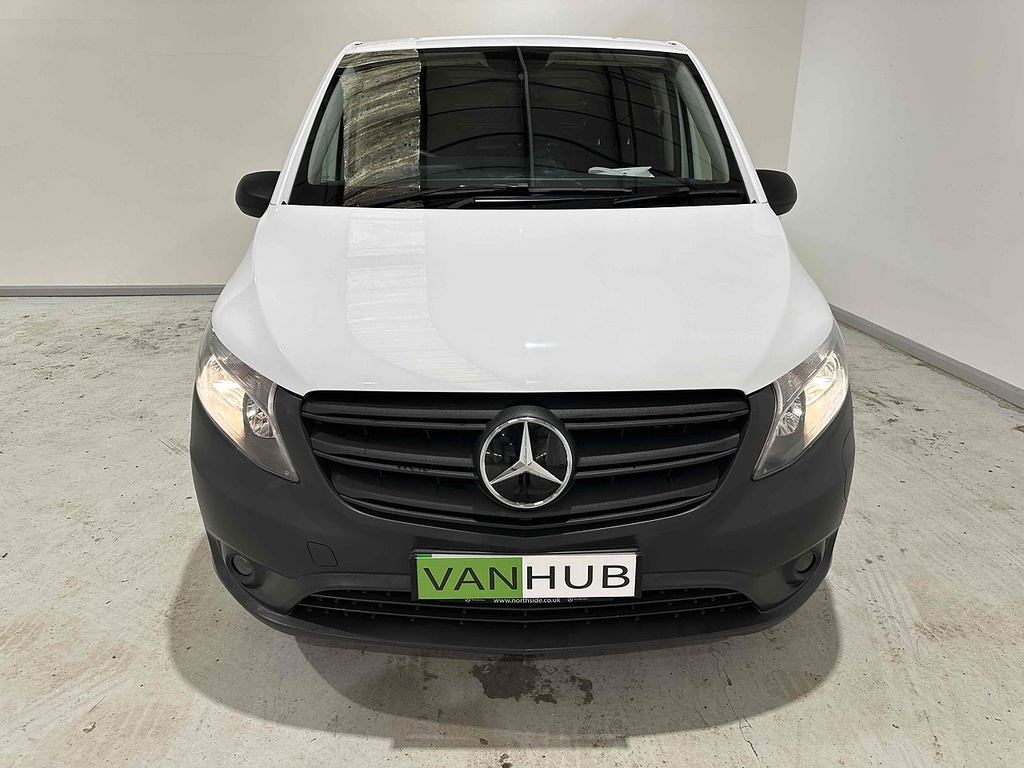 Compare Mercedes-Benz eVito 116 E Progressive U505 Ulez YK72EWX White