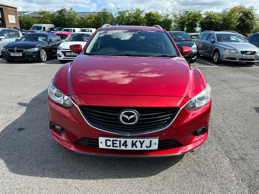 Compare Mazda 6 Estate 2.2 Skyactiv-d Se-l Nav Tourer Euro 6 Ss CE14KYJ Red