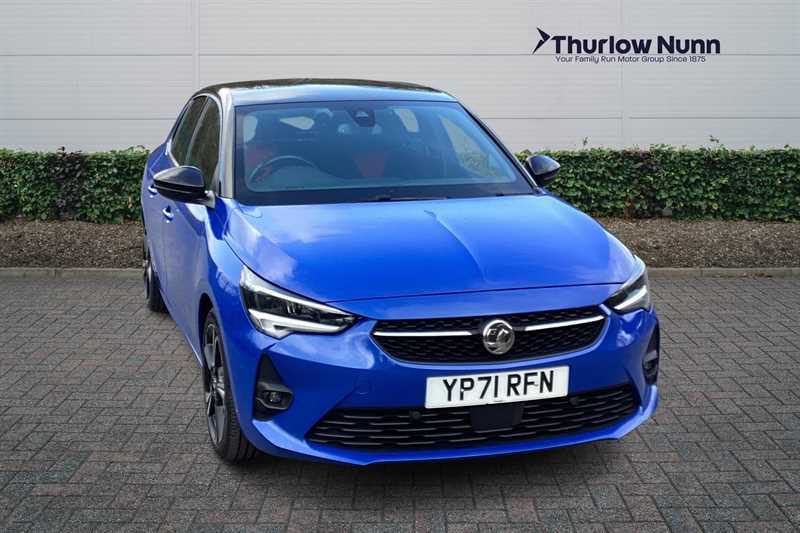 Compare Vauxhall Corsa 1.2I Turbo 100 Ps Sri Hatchback YP71RFN Blue
