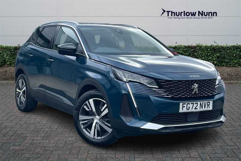 Compare Peugeot 3008 Active Premium B-hdi Ss 1.5 130Ps Hatchback FG72NVR Blue