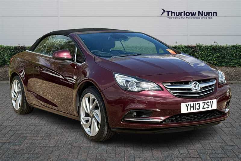 Compare Vauxhall Cascada 1.4T Elite Convertible Euro 5 S YH13ZSV Red