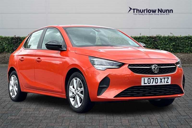 Compare Vauxhall Corsa 1.2I Turbo 100 Ps Se Premium Hatch LO70XTZ Orange