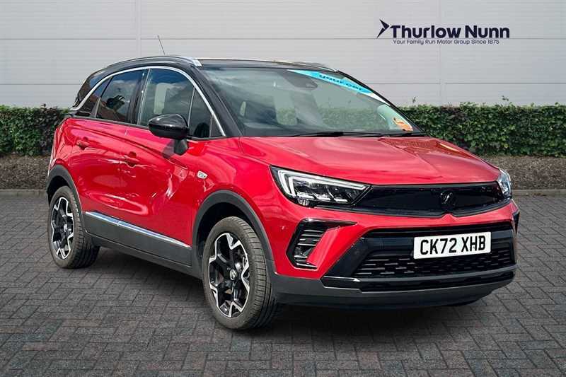 Compare Vauxhall Crossland 1.2 Turbo Ultimate Suv Euro 6 Ss CK72XHB Red