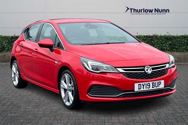 Compare Vauxhall Astra 1.4I Turbo Sri VX Line Hatchback DY19BUP Red
